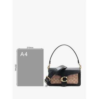 Сумка COACH Tabby Shoulder Bag 26 91215 With Signature Canvas Small