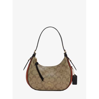 Сумка COACH Kleo Hobo C6809 In Signature Canvas Small