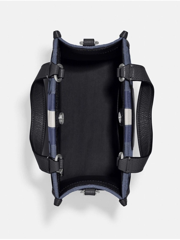 Сумка COACH Dempsey Tote 22 In Signature Jacquard With Stripe And Coach Patch Small Сумка COACH Dempsey Tote 22 In Signature Jacquard With Stripe And Coach Patch Small