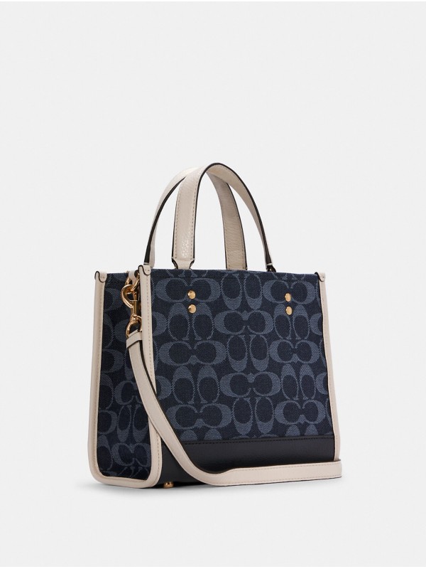Сумка COACH Dempsey Tote 22 C5638 In Signature Jacquard With Coach Patch Small Сумка COACH Dempsey Tote 22 C5638 In Signature Jacquard With Coach Patch Small
