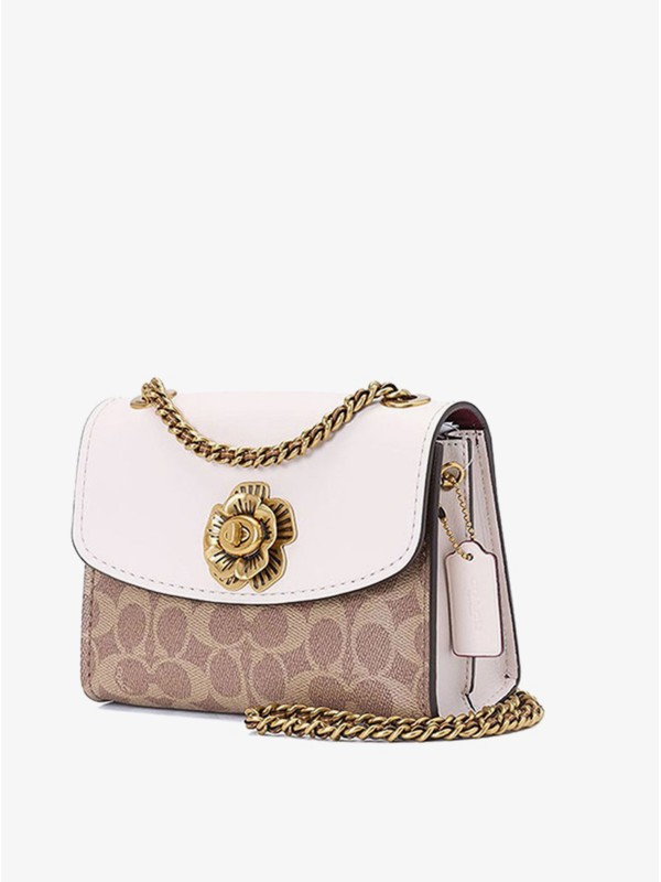 Сумка COACH Parker 18 34256 In Signature Canvas Small Сумка COACH Parker 18 34256 In Signature Canvas Small