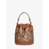 Сумка COACH Dempsey Drawstring Bucket Bag 15 CE587 In Signature Canvas With Snowflake Print Small Сумка COACH Dempsey Drawstring Bucket Bag 15 CE587 In Signature Canvas With Snowflake Print Small