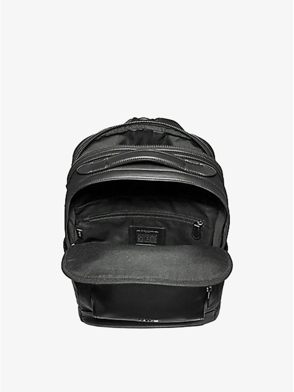 Рюкзак COACH Graham Backpack Real Leather Coated Canvas Men Laptop Bag Рюкзак COACH Graham Backpack Real Leather Coated Canvas Men Laptop Bag