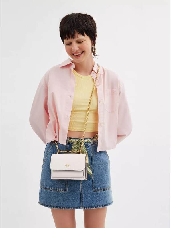 Сумка COACH Klare Crossbody 91019-4 In Signature Canvas Small Сумка COACH Klare Crossbody 91019-4 In Signature Canvas Small