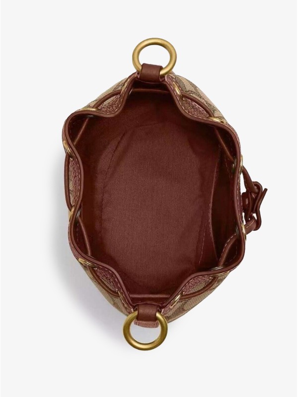 Сумка COACH Dempsey Bucket Bag With Mickey Mouse Print Small Сумка COACH Dempsey Bucket Bag With Mickey Mouse Print Small