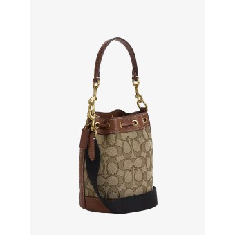 Сумка COACH Dempsey Bucket Bag With Mickey Mouse Print Small