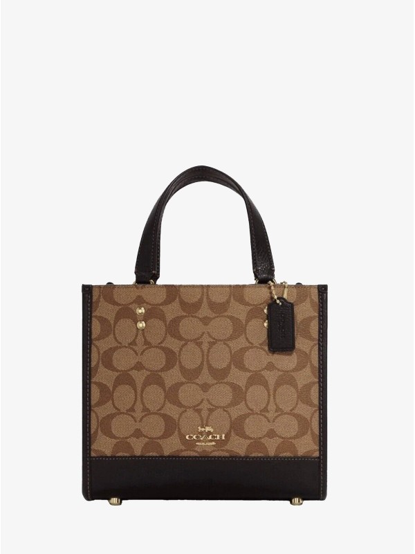 Сумка COACH Dempsey Tote Bag In Signature Canvas Small Сумка COACH Dempsey Tote Bag In Signature Canvas Small