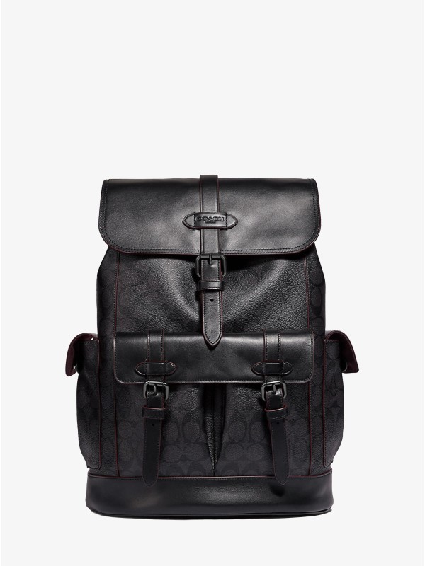 Рюкзак COACH Hudson Backpack 50044 In Signature Canvas Large Рюкзак COACH Hudson Backpack 50044 In Signature Canvas Large