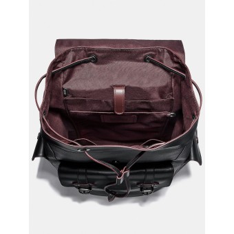 Рюкзак COACH Hudson Backpack 50044 In Signature Canvas Large